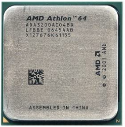 Procesador AMD Athlon 64 3200+, S-754, 2.20GHz, 1-Core, 512KB L2 Caché - Incluye Disipador 