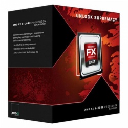 Procesador AMD FX FX-8300 Black Edition, S-AM3+, 3.30GHz, 8-Core, 8MB L2 Cache 