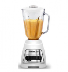 American Licuadora 7010, 1.2 Litros, 300W, 10 Velocidades, Blanco  