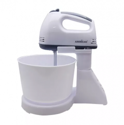 American Batidora de Pedestal 9978, 100W, 7 Velocidades, Blanco 