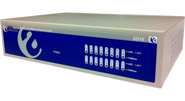 Switch Amer Networks Fast Ethernet SD16, 16 Puertos 10/100Mbps, 3,2 Gbit/s, 8000 Entradas - No Administrable 