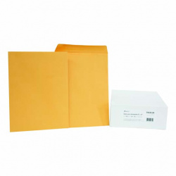 Ampad Sobre Kraft Engomado 74332-24, Paquete de 100 Piezas, Tamaño Carta, Color Amarillo 