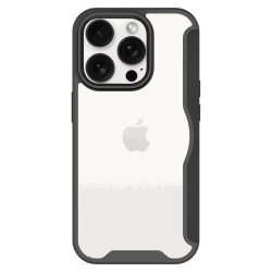 Ampd Funda Fliowallet para iPhone 16 Pro, Negro 