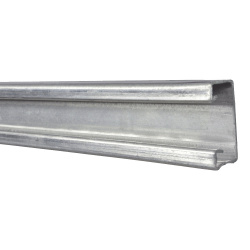 Anclo Unicanal Sólido ANC-USE-4X2, 4 x 2cm, 3 Metros, Plata 