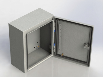 Anclo Gabinete para Pared, 40x20cm, Gris 