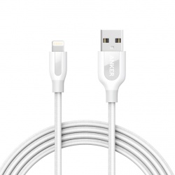 Anker Cable PowerLine+ USB A Macho - Lightning Macho, 1.8 Metros, Blanco 