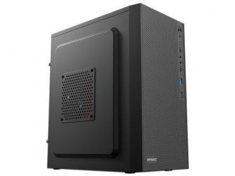 Gabinete Antec VX10M, Mini-Tower, Micro-ATX/Mini-ITX, USB 2.0/3.0, sin Fuente, 1 Ventilador Instalado, Negro 