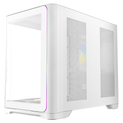 Gabinete Antec C5 Curve ARGB, Midi-Tower, ATX/Micro-ATX/Mini-ITX, USB 3.0, sin Fuente, 7 Ventiladores Instalados, Blanco 