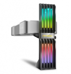 Antec Soporte para Tarjeta Gráfica AT-GPUH-ARGB-BK, Negro 