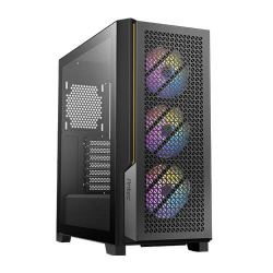 Gabinete Antec P20C ARGB, Midi-Tower, ATX/EATX/Micro-ATX/Mini-ITX, USB 3.0, sin Fuente, 3 Ventiladores Instalados, Negro 