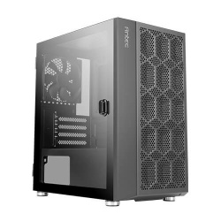 Gabinete Antec NX200M RGB, Mini-Tower, Micro-ATX/Mini-ITX, USB 2.0/3.0, sin Fuente, 3 Ventiladores Instalados, Negro 
