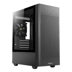 Gabinete Antec NX500M, Midi-Tower, Micro-ATX/Mini-ITX, USB 2.0/3.0, sin Fuente, 3 Ventiladores Instalados, Negro  