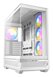 Gabinete Antec C7, Midi-Tower, ATX/EATX/Micro-ATX/Mini-ITX, USB 3.0, sin Fuente, 4 Ventiladores Instalados, Blanco 