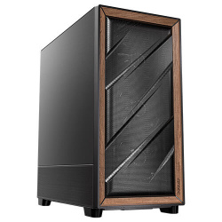 Gabinete Antec FLUX SE, Midi-Tower, ATX/EATX/Micro-ATX/Mini-ITX, USB 3.0, sin Fuente, 5 Ventiladores Instalados, Negro 