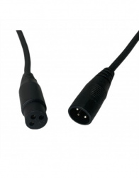 Antrolite Cable para Micrófono XLR Macho - XLR  Macho, 4.8 Metros, Negro 
