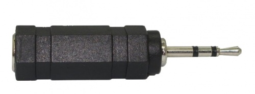 AOC Adaptador de Audio 2.5 mm Macho - 3.5mm Hembra, Negro 