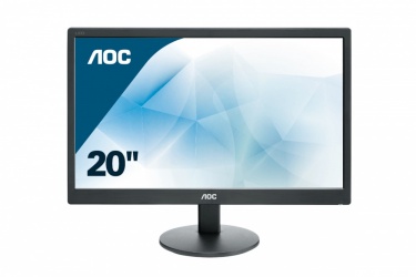 Monitor AOC e2070Swn LED 19.5'', Negro 