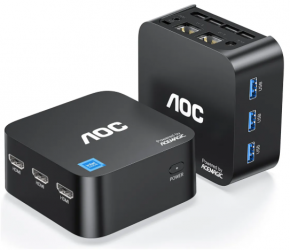 Mini PC AOC P0AN97, Intel N N97, 16GB, 512GB SSD, Windows 11 Pro 