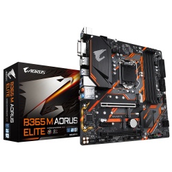 Tarjeta Madre AORUS Micro ATX B365 M ELITE, S-1151, Intel B365, HDMI, 64GB DDR4 para Intel 