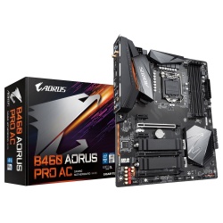 Tarjeta Madre AORUS ATX B460 PRO AC, S-1200, Intel B460 Express, HDMI, 128GB DDR4 para Intel 