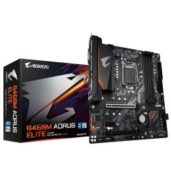 Tarjeta Madre AORUS Micro ATX B460M Elite, S-1200, Intel B460, HDMI, 128GB DDR4 Intel ― No es Compatible con Procesadores Intel 11va. Generación 