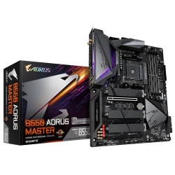 Tarjeta Madre AORUS ATX B550 Master, S-AM4, AMD B550, HDMI, 128GB DDR4 para AMD — Requiere Actualización de BIOS para la Serie Ryzen 5000 