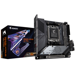 Tarjeta Madre AORUS Mini ITX B650I AORUS ULTRA, S-AM5, AMD B650, HDMI, 64GB DDR5 para AMD 
