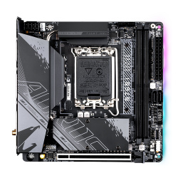 Tarjeta Madre AORUS Mini-ITX B760I AORUS PRO, S-1700, Intel B760 Express, HDMI, 96GB DDR5 para Intel 