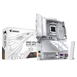 Tarjeta Madre AORUS B850 A ELITE WF7 ICE, ATX, Socket AM5, AMD B850, 256GB DDR5, HDMI/DP para AMD 