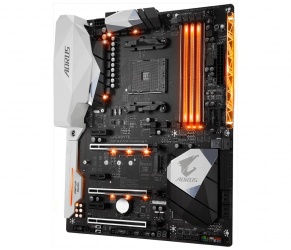 Tarjeta Madre AORUS ATX GA-AX370-GAMING 5, S-AM4, AMD X370, HDMI, 64GB DDR4 para AMD 