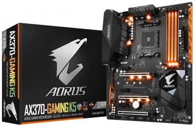 Tarjeta Madre AORUS ATX AX370-Gaming K5, S-AM4, AMD X370, HDMI, 64GB DDR4 para AMD 
