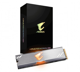 SSD AORUS RGB, 512GB, PCI Express 3.0, M.2 