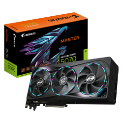 Tarjeta de Video AORUS NVIDIA GeForce RTX 5070 MASTER, 12GB 192-bit GDDR7, PCI Express x16 5.0  