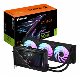 Tarjeta de Video AORUS NVIDIA GeForce RTX 5090 XTREME WATERFORCE, 32GB 512-bit GDDR7, PCI Express x16 5.0  ― ¡Envío gratis limitado a 3 unidades por cliente! 