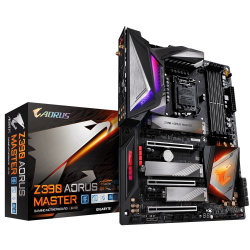 Tarjeta Madre AORUS ATX Z390 AORUS MASTER, S-1151, Intel Z390, HDMI, 64GB DDR4 para Intel ― Compatibles solo con 8va y/o  9va Generación (Revisar modelos aplicables) 