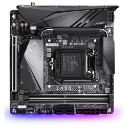 Tarjeta Madre AORUS Mini-ITX Z490I ULTRA, S-1200, Intel Z490, HDMI, 64GB DDR4 para Intel ― Requiere Actualización de BIOS para Procesadores Intel 11va. Generación 