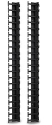 APC Organizador de Cables Vertical 88.9cm, 42U, Negro 