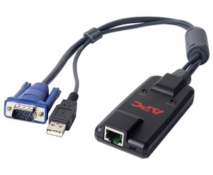 APC Cable Switch KVM 2G KVM-USB, D-Sub/USB, Negro 