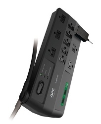 APC Supresor de Picos SurgeArrest P11U2, 11 Contactos, 2x USB, 120V 