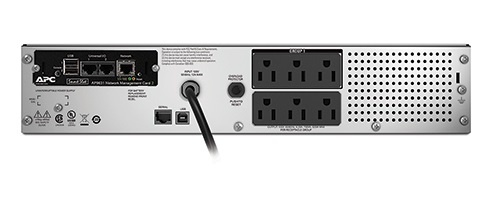 No Break APC SMT750RM2UNC Línea Interactiva, 500W, 750VA, Entrada 75 - 154V, Salida 120V, 6 Contactos 