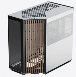 Gabinete Apnx APNX V1, Midi-Tower, ATX/Micro-ATX/Mini-ITX, USB 3.0, sin Fuente, sin Ventiladores Instalados, Negro/Blanco 