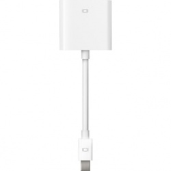 Apple Adaptador Mini DisplayPort Macho - DVI Hembra, Blanco, para MacBook Air/Pro 