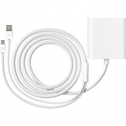 Apple Adaptador Mini DisplayPort - DVI, Blanco 