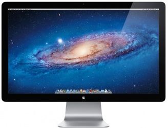 Apple Pantalla Plana Thunderbolt LED 27'', Full HD, Negro/Aluminio 