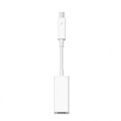 Apple Adaptador Thunderbolt Macho - FireWire Hembra, Blanco, para MacBook Air/Pro 