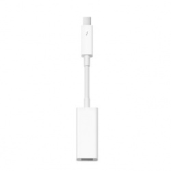 Apple Adaptador Thunderbolt Macho - FireWire Hembra, Blanco, para MacBook Air/Pro 