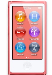 Apple iPod Nano 16GB, Bluetooth 4.0, Rosa (7a Generación) 