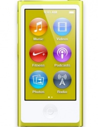 Apple iPod Nano 16GB, Bluetooth 4.0, Amarillo (7a Generación) 