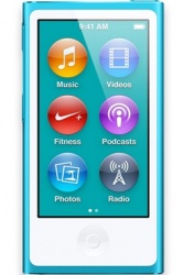 Apple iPod Nano 16GB, Bluetooth 4.0, Azul (7a Generación) 