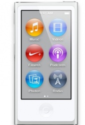 Apple iPod Nano 16GB, Bluetooth 4.0, Plata (7a Generación) 